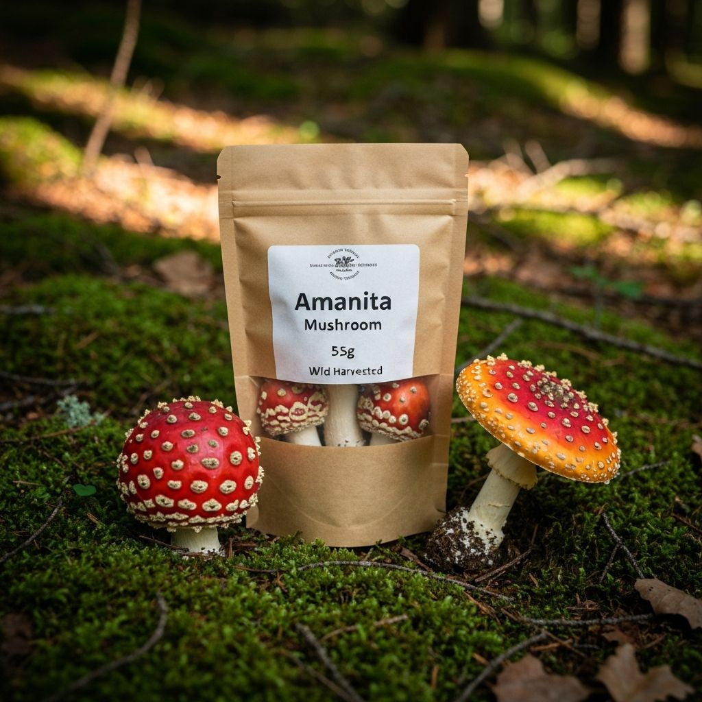 Amanita Mushroom Caps
